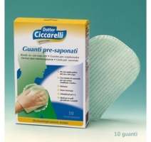 CICCAR.GUANTI PRESAPONATI 10 PZ.