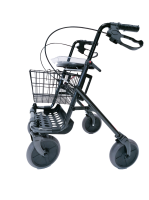 DEAMB.ROLLATOR ACCIAIO 4RUOTE