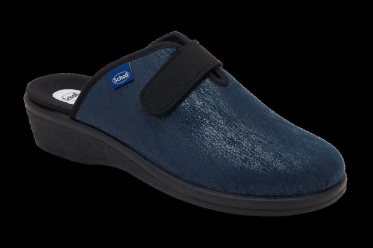 ELSA STRAP ELAST.STAMPATO BLU 38
