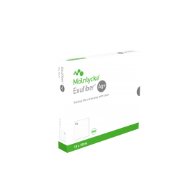 EXUFIBER AG+ 10X10CM PZ10 603402