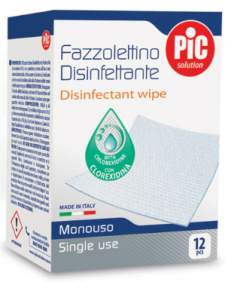 FAZZOLETTINI DISINFETT.PIC X12