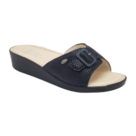 MANGO PELLE SCAMOSC.NAVY BLUE 42