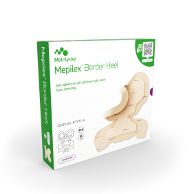 MEPILEX BORDER HEEL 22X23 10PZ