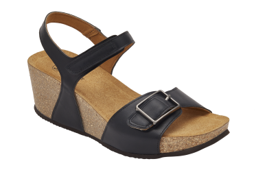 RAVELLO SANDAL SIMILPELLE NERO40