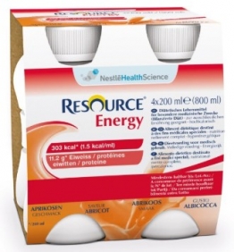RESOURCE ENERGY ALBICOCC.4X200ML