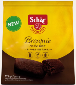 SCHAR BROWNIE CAKE BAR GR175 5PZ