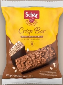 SCHAR CRISP BAR WAFERS 3 PORZION