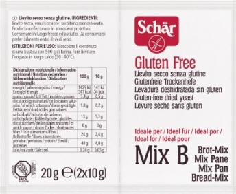 SCHAR LIEVITO NATUR.2X10GR.