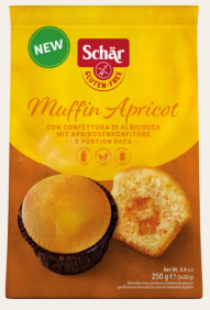 SCHAR MUFFIN APRICOT 4PZ