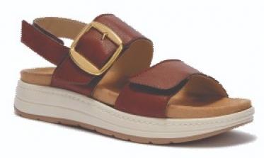 SCILLA SANDAL SIMILPEL.MARRONE39