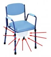 VASCHETTA SEDIA DA COMOD. AB55SC