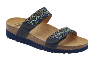 ZAFIRAH CANVAS+PERL.BLU/MULTI 39