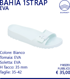 BAHIA 1STRAPS BIANCO