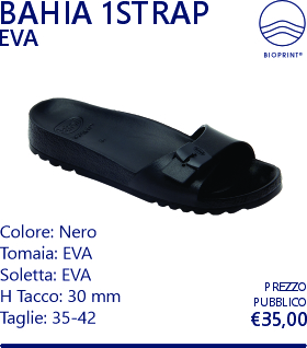 BAHIA 1STRAPS NERO