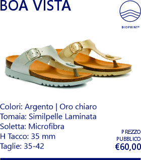 BOA VISTA ARGENTO E ORO CHIARO
