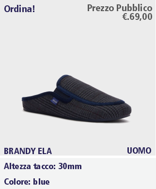 BRANDY ELA BLU UOMO