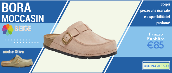 bora moccasin BEIGE