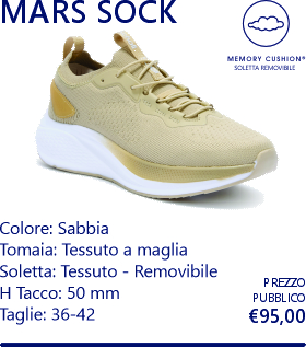 mars sock sabbia