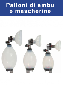 pallone ambu e mascherine
