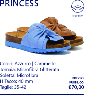 princess azzurro e cammello