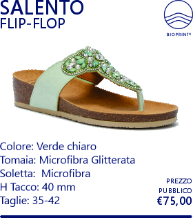 salento flip flop verde chiaro