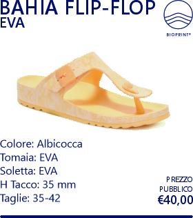 BAHIA FLIP FLOP ALBICOCCA