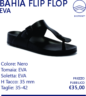 BAHIA FLIP FLOP NERO