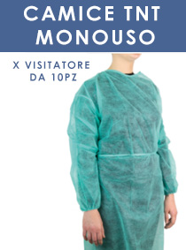 CAMICE TNT MONOUSO X VISITATORE