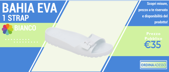 BAHIA 1 strap BIANCO