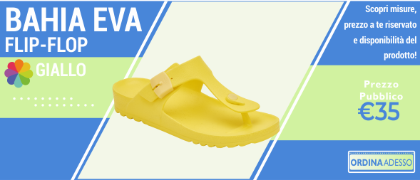 BAHIA FLIPFLOP GIALLO