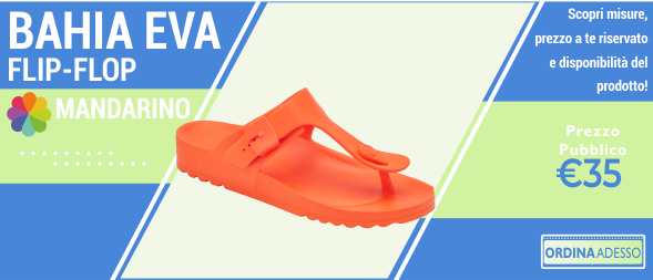 BAHIA FLIPFLOP MANDARINO