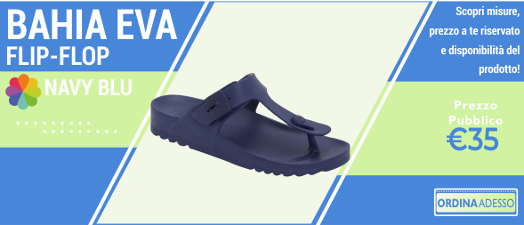BAHIA FLIPFLOP NAVY BLU