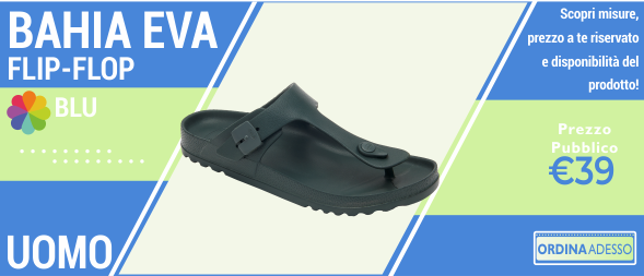BAHIA FLIPFLOP UOMO BLU
