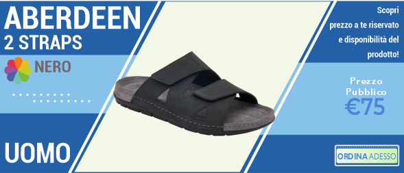 ABERDEEN 2straps nero