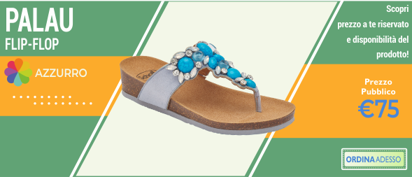 PALAU FLIP FLOP AZZURRO