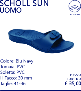 SCHOLL SUN UOMO NAVY BLUE