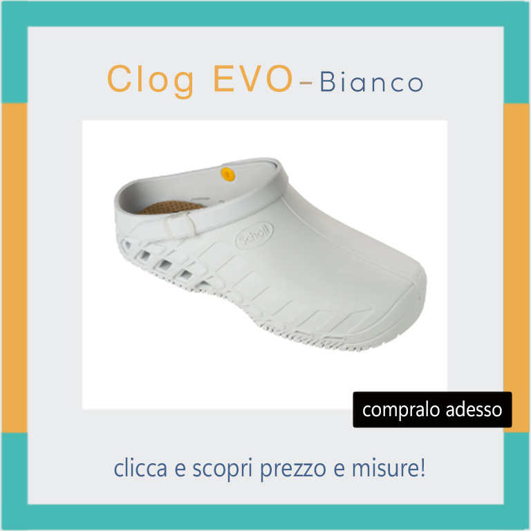 clog evo bianco