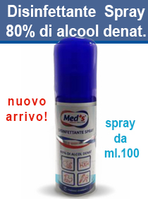 disinfettante spray meds area covid
