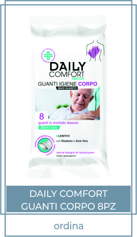 guanti corpo daily comfort
