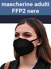mascherine FFP2 adulti nere
