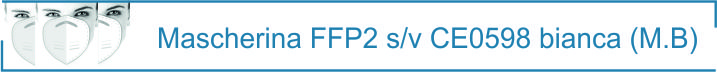testatina ffp2 CE0598 MB