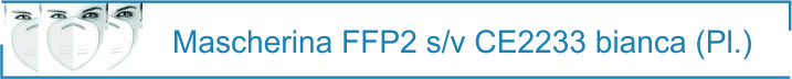 testatina ffp2 biancha puleo