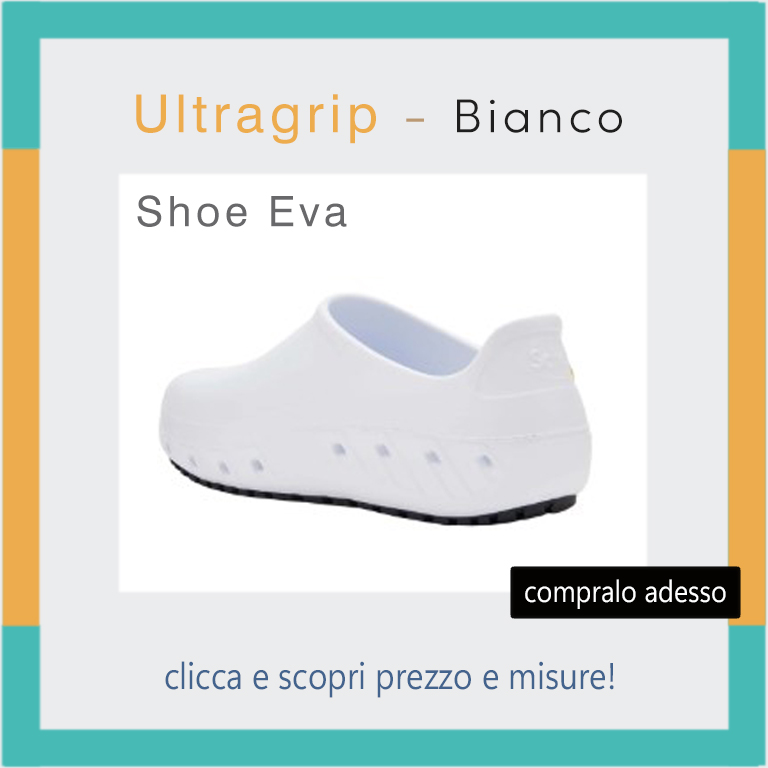 ultragrip bianco shoe eva